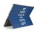 Keep Calm And Vote Left Surface Pro 8 Skin