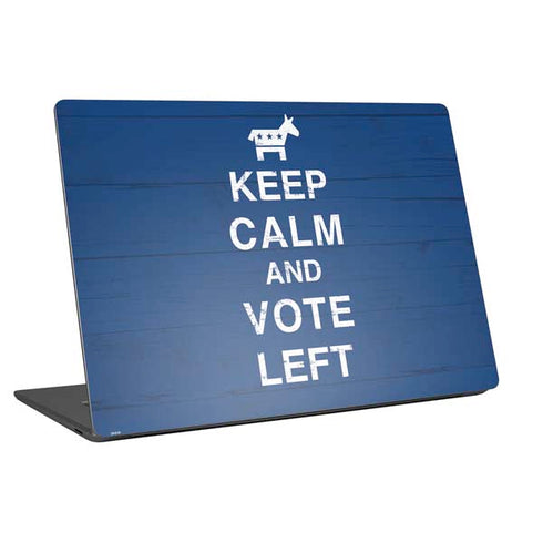 Keep Calm And Vote Left Universal Laptop 15in (12.2 x 8.8in) Skin