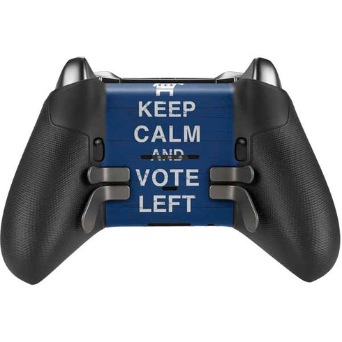 Keep Calm And Vote Left Xbox Elite Wireless Controller Series 2 Skin