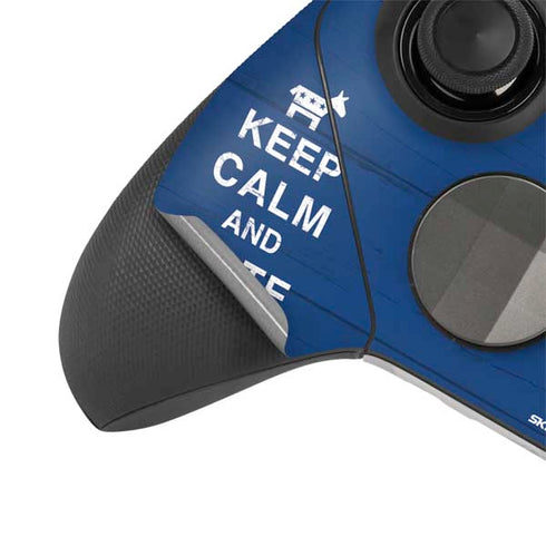 Keep Calm And Vote Left Xbox Elite Wireless Controller Series 2 Skin