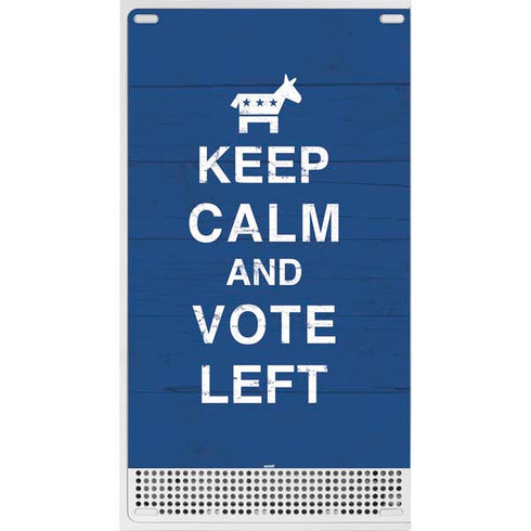Keep Calm And Vote Left Xbox Series S Bundle Skin