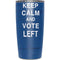 Keep Calm And Vote Left Yeti 20oz Tumbler Skin