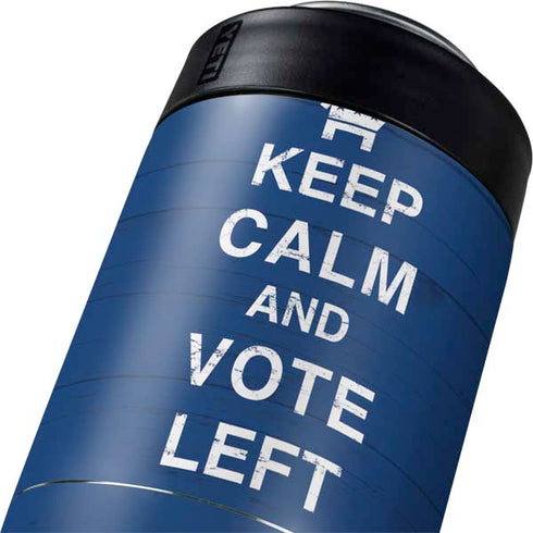 Keep Calm And Vote Left Yeti Colster Can Insulator Skin