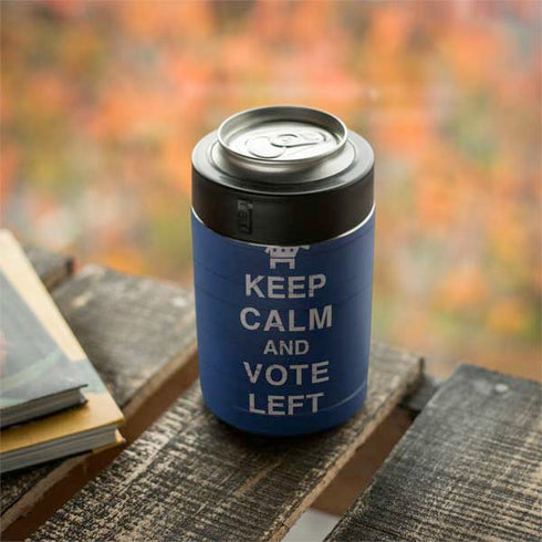 Keep Calm And Vote Left Yeti Colster Can Insulator Skin