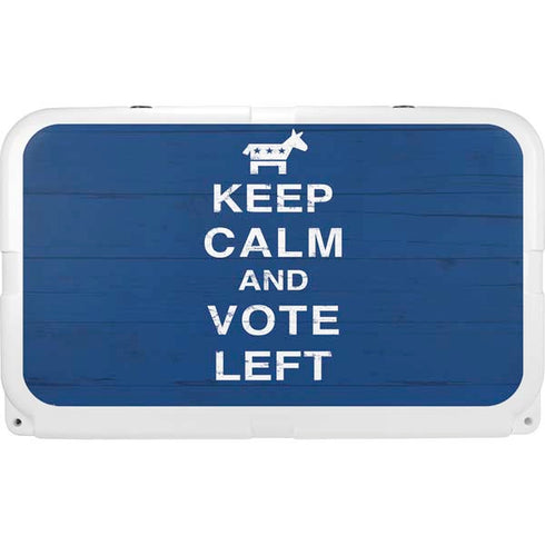 Keep Calm And Vote Left YETI Tundra 45 Hard Cooler Skin