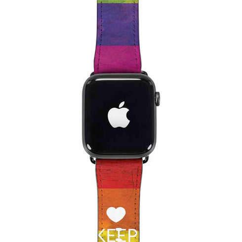 Keep Calm Love Is Love Apple Watch Band 42-44mm