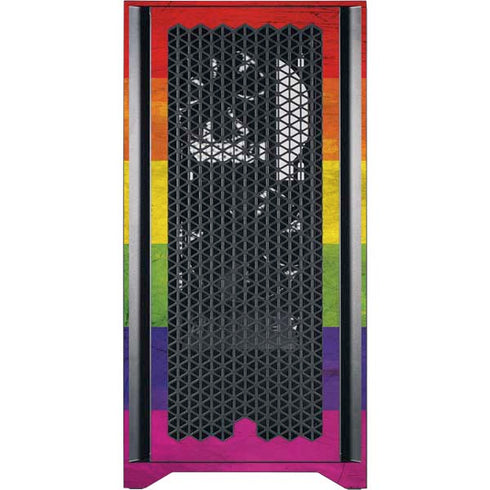 Keep Calm Love Is Love Corsair 4000D Tempered Glass Mid-Tower ATX Case Skin