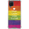 Keep Calm Love Is Love Galaxy A12 Clear Case