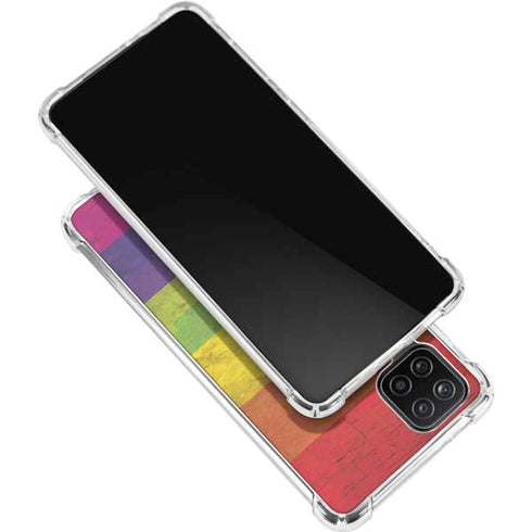 Keep Calm Love Is Love Galaxy A12 Clear Case