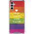 Keep Calm Love Is Love Galaxy A13 5G Clear Case