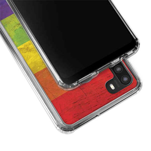 Keep Calm Love Is Love Galaxy A21 Clear Case