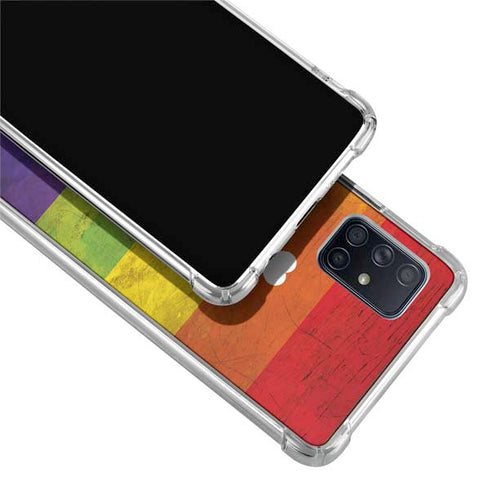 Keep Calm Love Is Love Galaxy A71 5G Clear Case