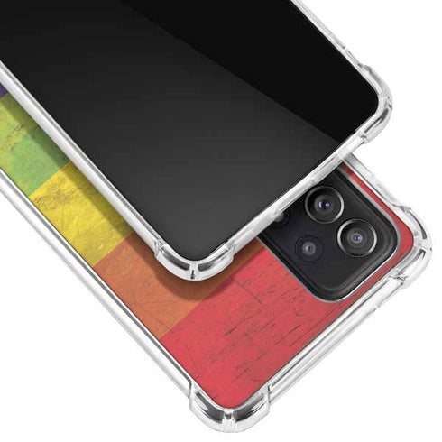 Keep Calm Love Is Love Galaxy A72 5G Clear Case