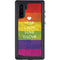 Keep Calm Love Is Love Galaxy Note 10 Waterproof Case