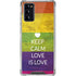 Keep Calm Love Is Love Galaxy Note20 5G Clear Case