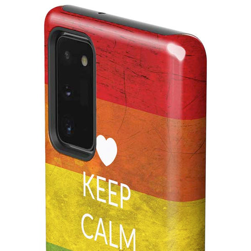 Keep Calm Love Is Love Galaxy Note20 5G Pro Case
