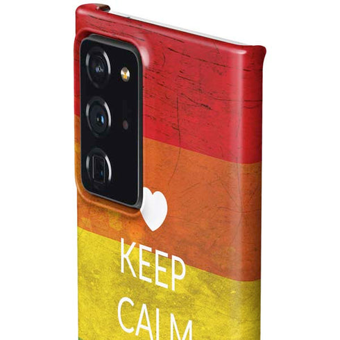 Keep Calm Love Is Love Galaxy Note20 Ultra 5G Lite Case