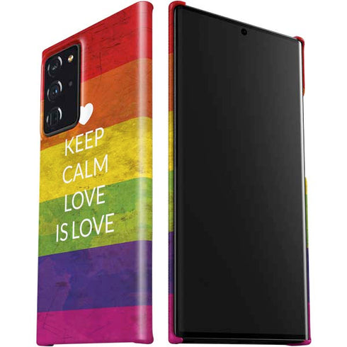 Keep Calm Love Is Love Galaxy Note20 Ultra 5G Lite Case