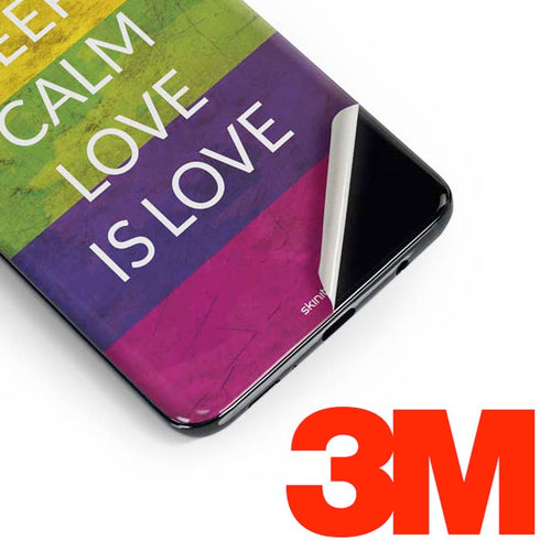 Keep Calm Love Is Love Galaxy S10 Plus Skin