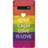 Keep Calm Love Is Love Galaxy S10 Skin