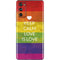 Keep Calm Love Is Love Galaxy S20 Fan Edition Skin