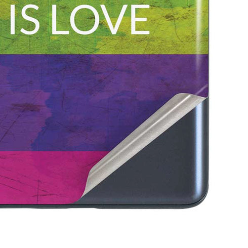 Keep Calm Love Is Love Galaxy S20 Fan Edition Skin