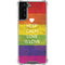 Keep Calm Love Is Love Galaxy S21 FE Clear Case