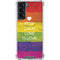 Keep Calm Love Is Love Galaxy S22 Clear Case
