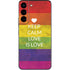 Keep Calm Love Is Love Galaxy S22 Skin