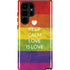 Keep Calm Love Is Love Galaxy S22 Ultra Pro Case