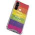 Keep Calm Love Is Love Galaxy S23 FE Clear Case