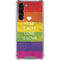 Keep Calm Love Is Love Galaxy S23 Plus Clear Case