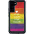 Keep Calm Love Is Love Galaxy S23 Plus Waterproof Case