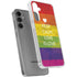 Keep Calm Love Is Love Galaxy S24 Plus Clear Case