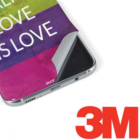 Keep Calm Love Is Love Galaxy S8 Plus Skin