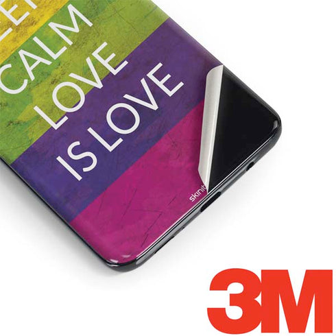 Keep Calm Love Is Love Galaxy S9 Plus Skin