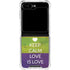 Keep Calm Love Is Love Galaxy Z Flip5 5G Clear Case