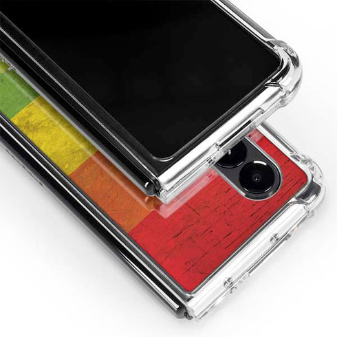 Keep Calm Love Is Love Galaxy Z Fold4 5G Clear Case