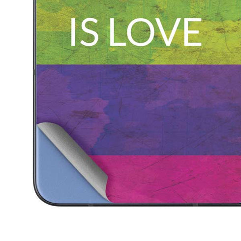 Keep Calm Love Is Love Galaxy Z Fold5 5G Skin