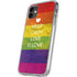 Keep Calm Love Is Love iPhone 11 Clear Case