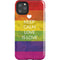 Keep Calm Love Is Love iPhone 11 Pro Max Impact Case