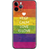 Keep Calm Love Is Love iPhone 11 Pro Skin