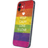 Keep Calm Love Is Love iPhone 12 Mini Skin