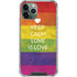 Keep Calm Love Is Love iPhone 12 Pro Clear Case