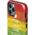 Keep Calm Love Is Love iPhone 12 Pro Impact Case