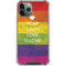 Keep Calm Love Is Love iPhone 12 Pro Max Clear Case