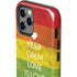 Keep Calm Love Is Love iPhone 12 Pro Max Impact Case