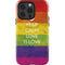 Keep Calm Love Is Love iPhone 13 Pro Impact Case