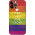 Keep Calm Love Is Love iPhone 13 Pro Max Skin