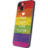 Keep Calm Love Is Love iPhone 14 Plus Skin